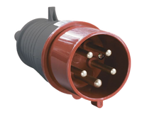 Вилка 025 3Р+РЕ+N 32А 380В  ИЭК