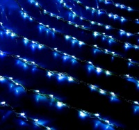 Гирлянда "Водопад" 3х3 синий