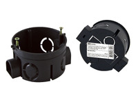 Установочная коробка СП D65x40mm, саморезы, стыковочные узлы,