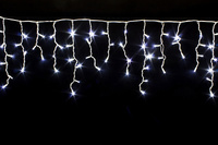 Гирлянда "Бахрома" 3 х 0,6 белый