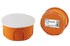 Распаянная коробка СП D80x40mm, крышка, IP20, TDM - картинка 1